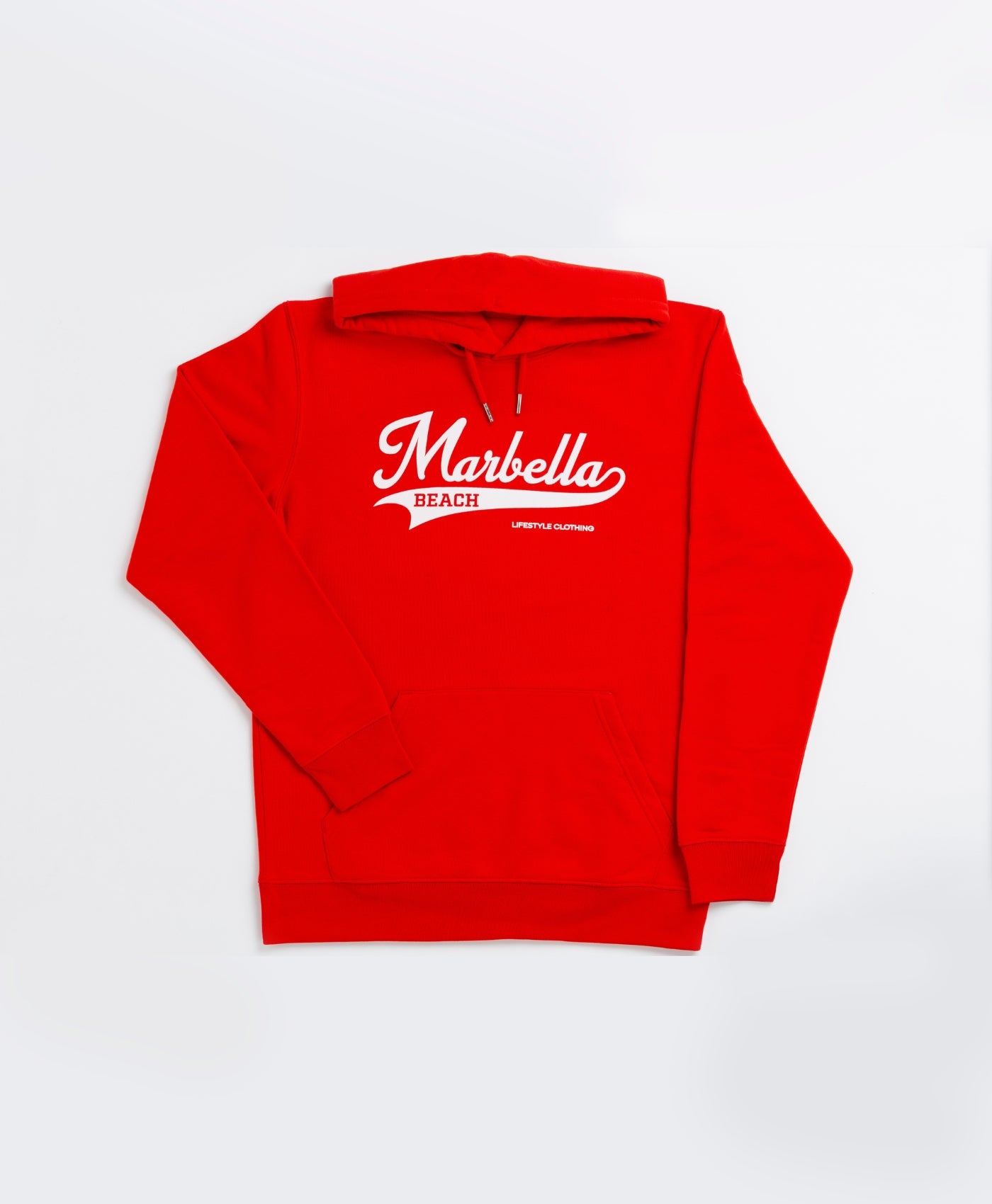 Red Hoodie for Men & Women – Marbella Beach Brand