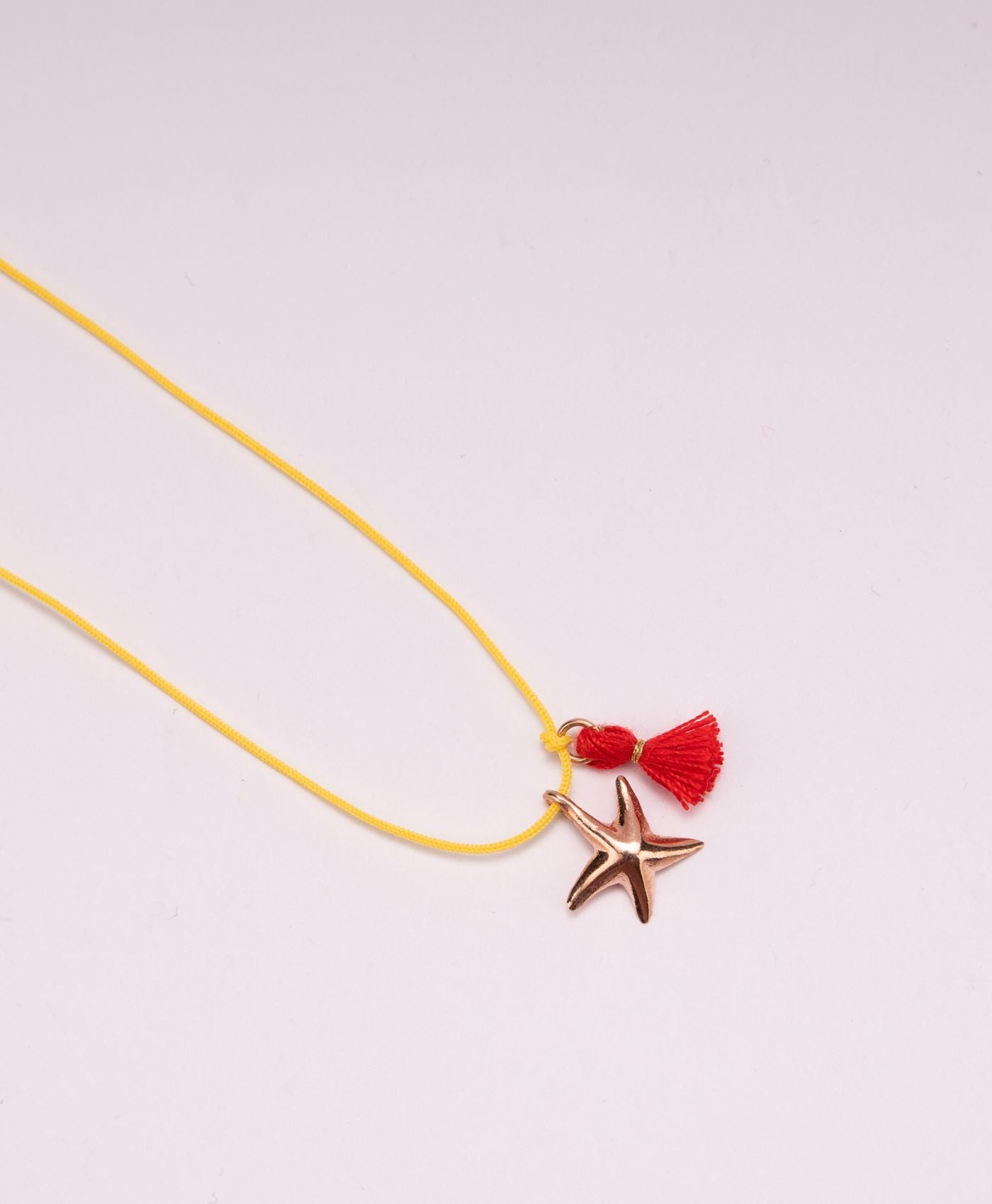 Necklace "Sea" Pink Glod