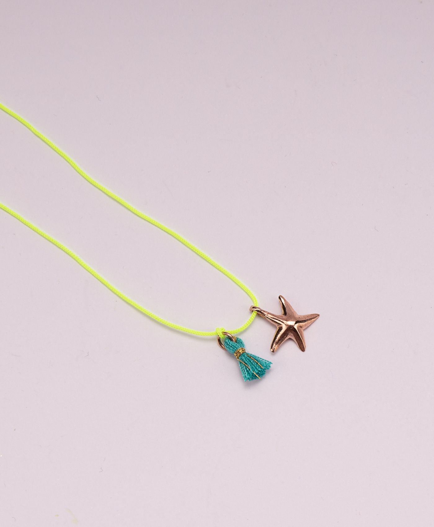 Necklace "Sea" Pink Glod